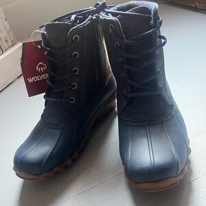 WOLVERINE Woman’s Torrent Waterproof Duck Boots 7.5